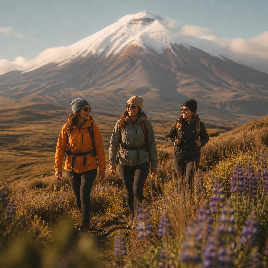 Glacial lagoons and silent páramo